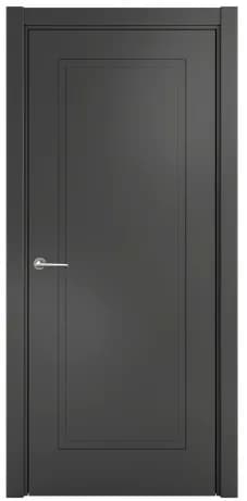 Межкомнатная дверь Plain 1, покрытие «Антрацит»
