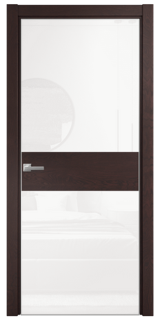 Межкомнатная дверь Vetro 18 Шпон