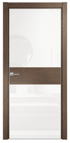 Межкомнатная дверь Vetro 18 Шпон