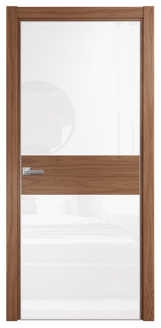Межкомнатная дверь Vetro 18 Шпон
