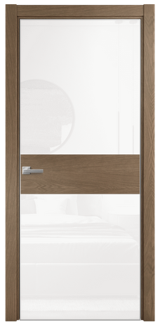 Межкомнатная дверь Vetro 18 Шпон