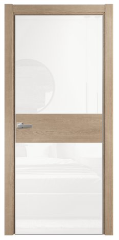 Межкомнатная дверь Vetro 18 Шпон