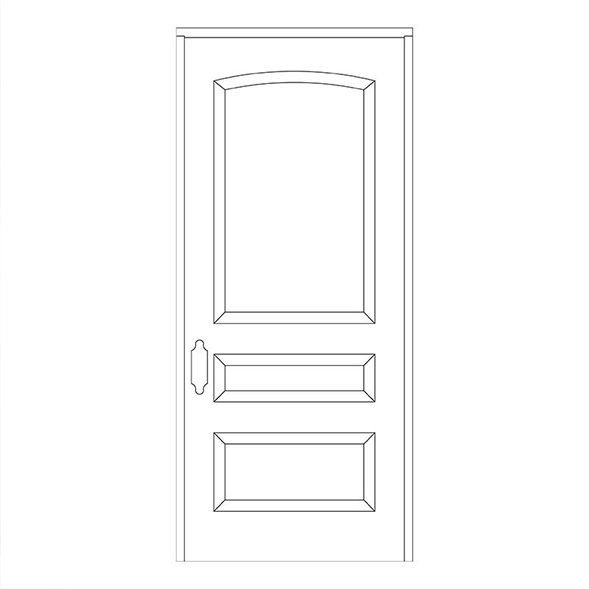 Двери по эскизу